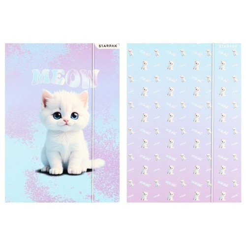 Teczka z gumką cute kitty, STARPAK