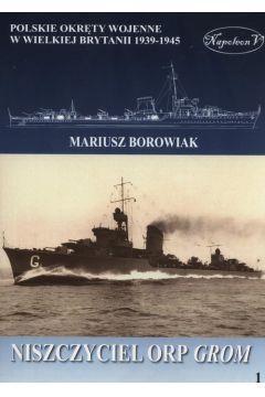Niszczyciel ORP Grom, Mariusz Borowiak