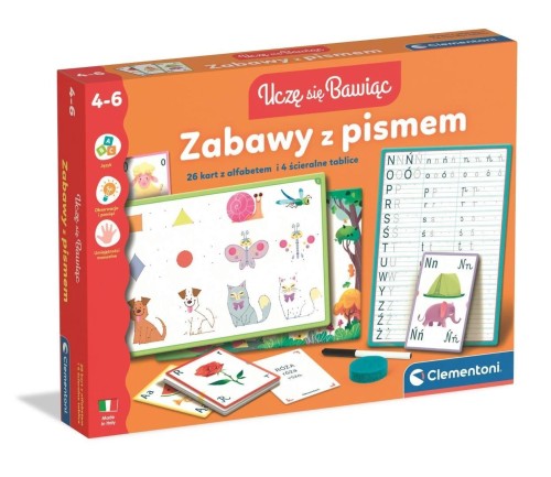 Zabawy z pismem, Clementoni
