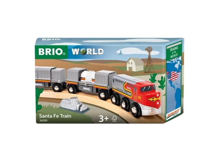 Brio Pociągi świata Santa FE, Ravensburger