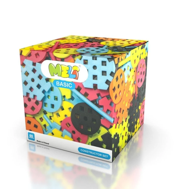 Klocki Meli Basic Constructor set 60szt, Meli