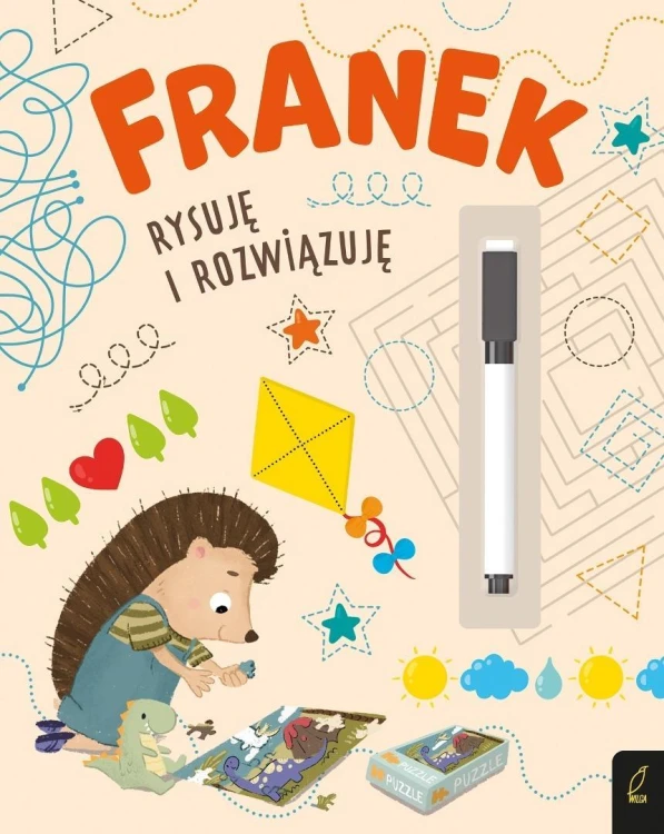 Jeżyk Franek. Rysuję i rozwiązuję, praca zbiorowa