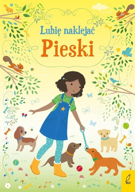 Lubię naklejać. Pieski