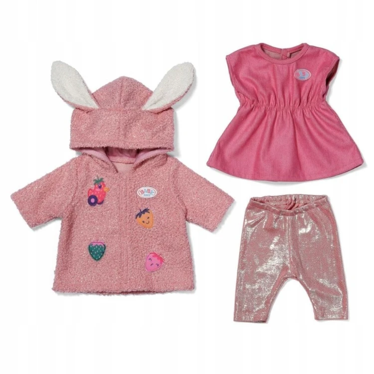 Baby born - Coat Set with Dress 43cm, Zapf