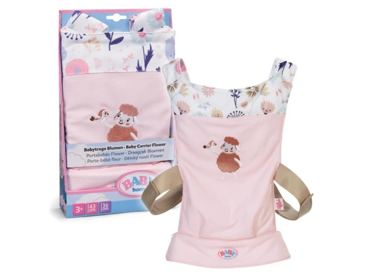 Baby born - Baby Carrier Flower, Zapf