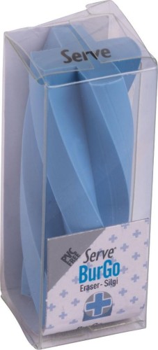 Gumka do mazania Burgo pastel niebieska, Serve