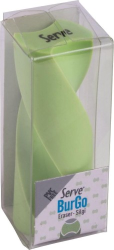 Gumka do mazania Burgo pastel zielona, Serve