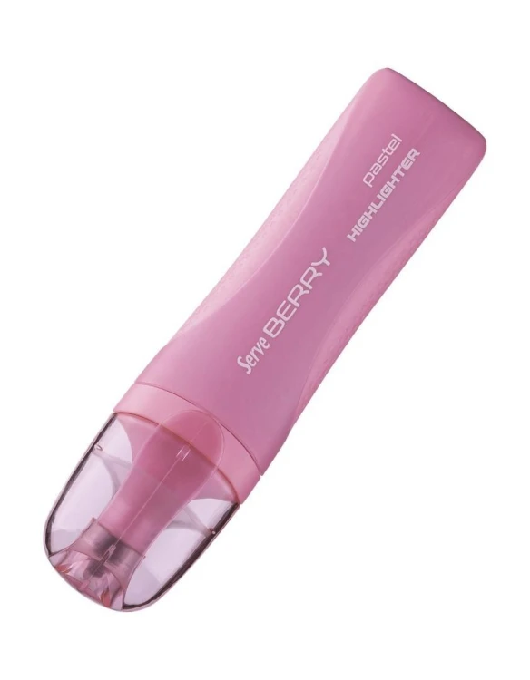 Zakreślacz Berry pastel różowy, Serve