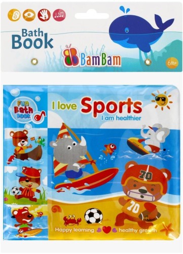 Książeczka do kąpieli sport BAM BAM, BAM BAM