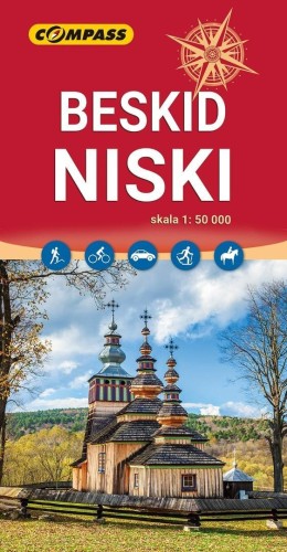 Mapa turystyczna - Beskid Niski 1:50 000 w.2026
