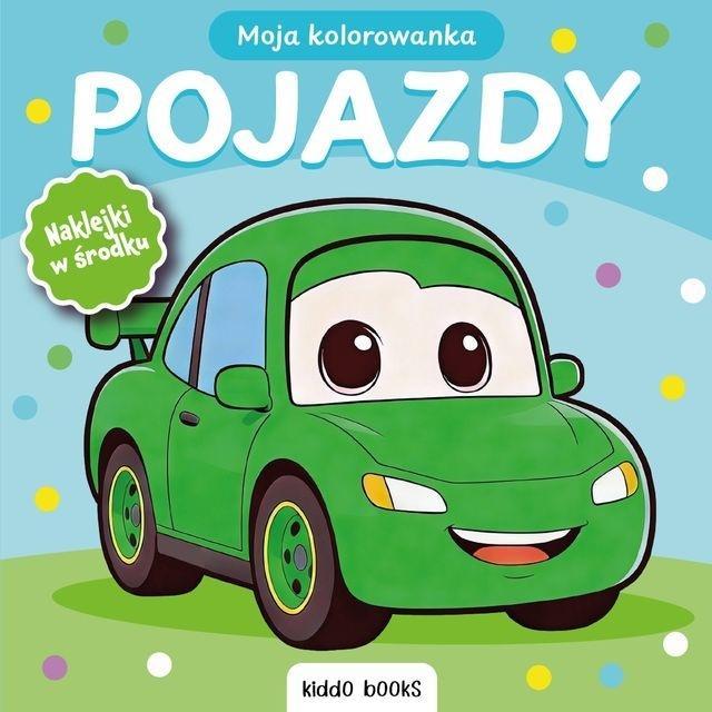 Kolorowanka moja pojazdy, praca zbiorowa