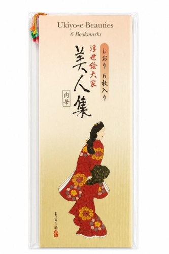 Zakładki do książki FBM-312 Piękności Ukiyo-e 6szt