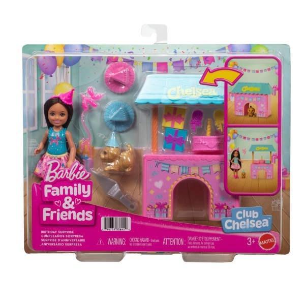 Barbie Chelsea Urodzinowa niespodzianka Lalka