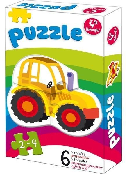 Pierwsze puzzle - Pojazdy, Kukuryku