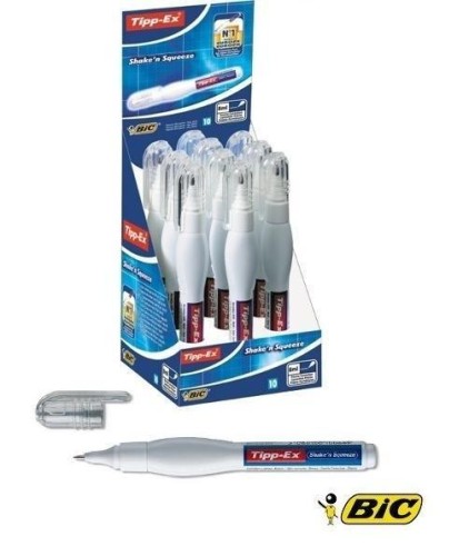 Korektor Shake'n'Squeeze (10szt) BIC, BIC
