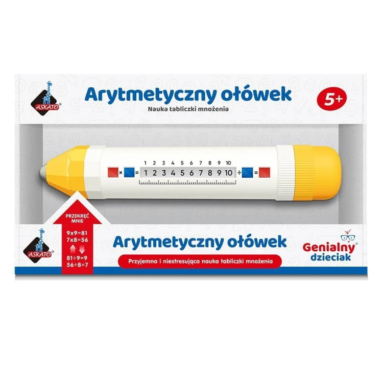 Arytmetyczny ołówek - nauka mnożenia, Askato
