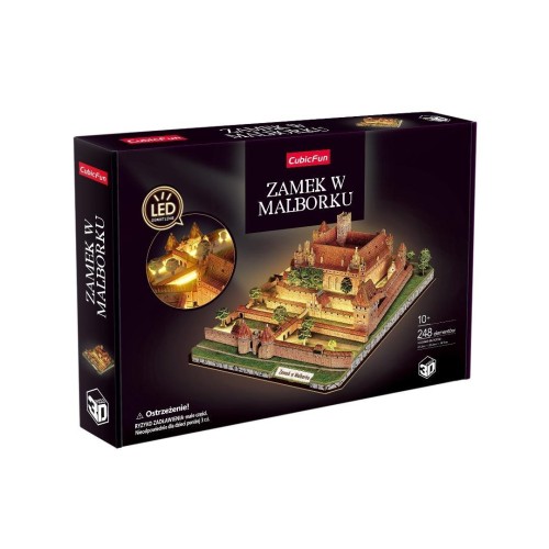 Puzzle 248 Zamek W Malborku, Cubic Fun