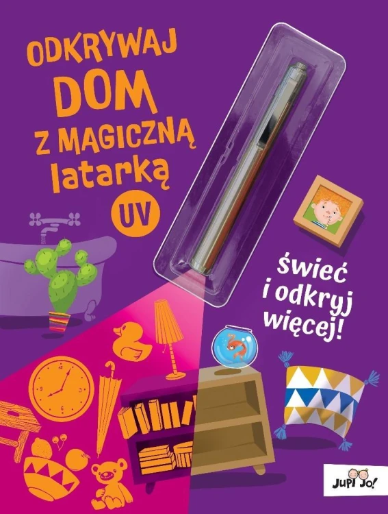 Odkrywaj dom z magiczną latarką UV