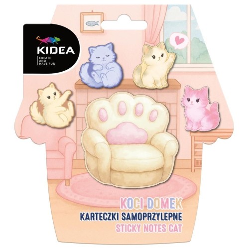 Karteczki samoprzylepne Magiczny domek KIDEA