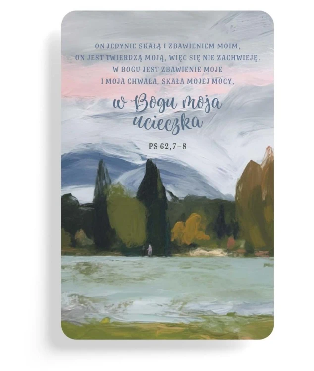 Magnes na lodówkę - On jedynie skałą - pastele