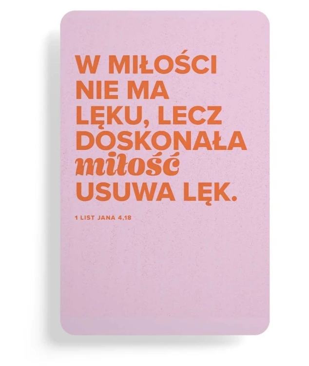 Magnes na lodówkę - W miłości nie ma lęku, Szaron