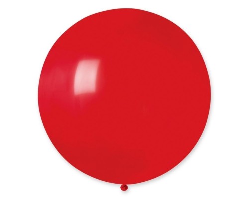 Balony Gemar pastelowe czerwone 48cm 25szt