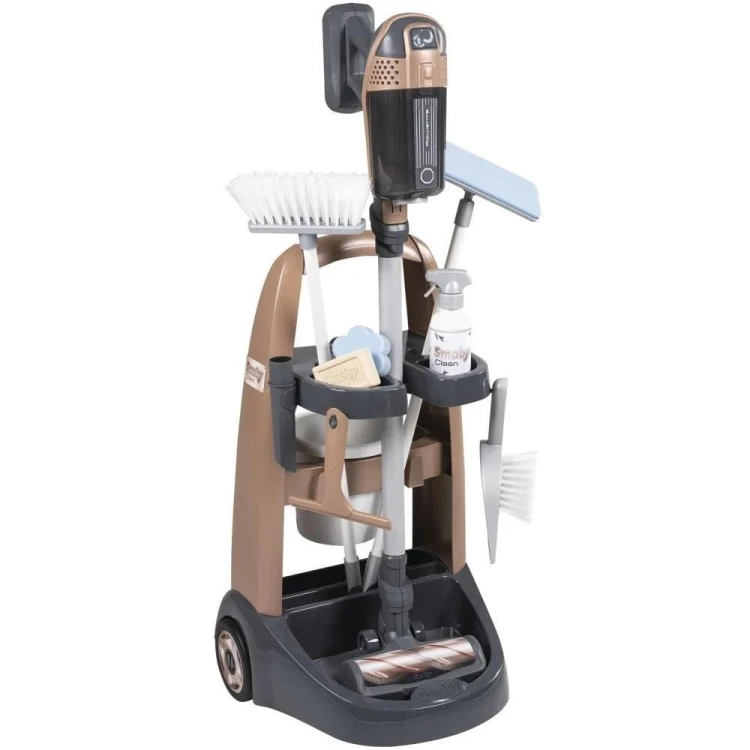 Smoby Rowenta Wózek z odkurzaczem XForce, Smoby