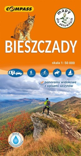 Mapa turystyczna - Bieszczady 1:50 000 w.2026