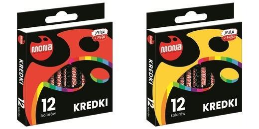Kredki 12 kolorów MONA, Mona