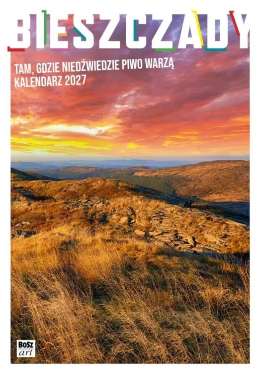 Kalendarz 2027 Bieszczady A4 wzór 1