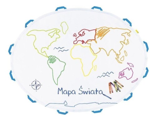 Kreatywna Mata Edukacyjna Mapa Świata, Akson