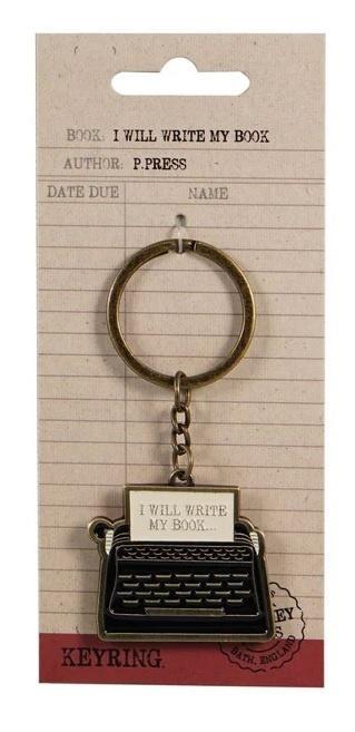 Pulteney Press Brelok metalowy - I Will Write