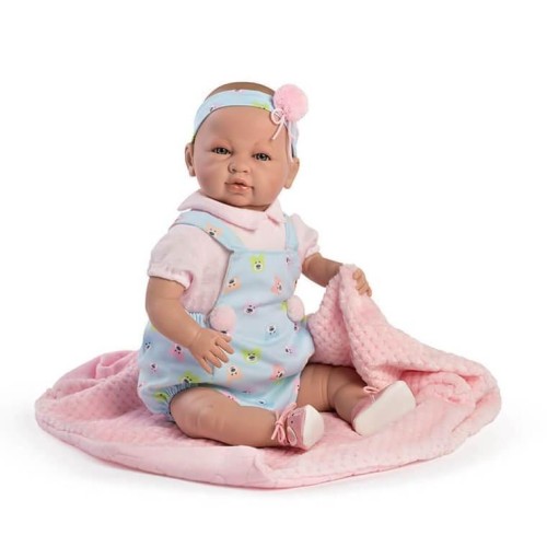 Lalka hiszpańska bobas Mantita z kocykiem 46cm