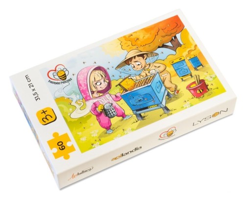 Puzzle 60 W pasiece, PP Lyson