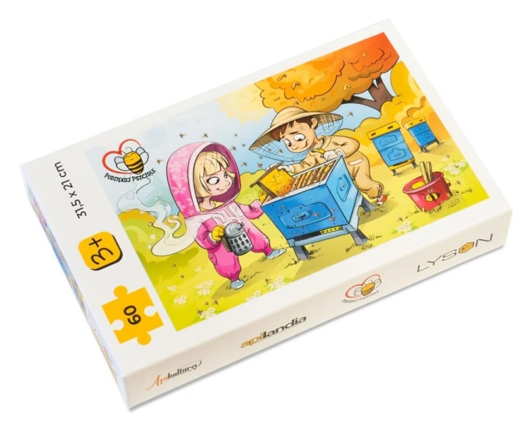 Puzzle 60 W pasiece, PP Lyson