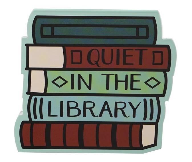 Pulteney Press Notes pocket Cisza w bibliotece