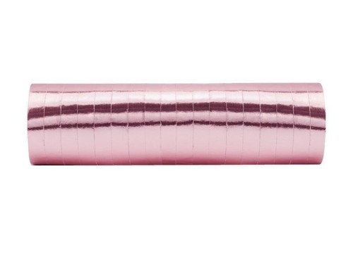 Serpentyny różowe złoto 3,8m 18 szt