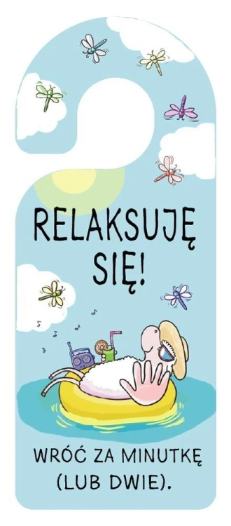 Zawieszka na klamkę Relaks, Henry