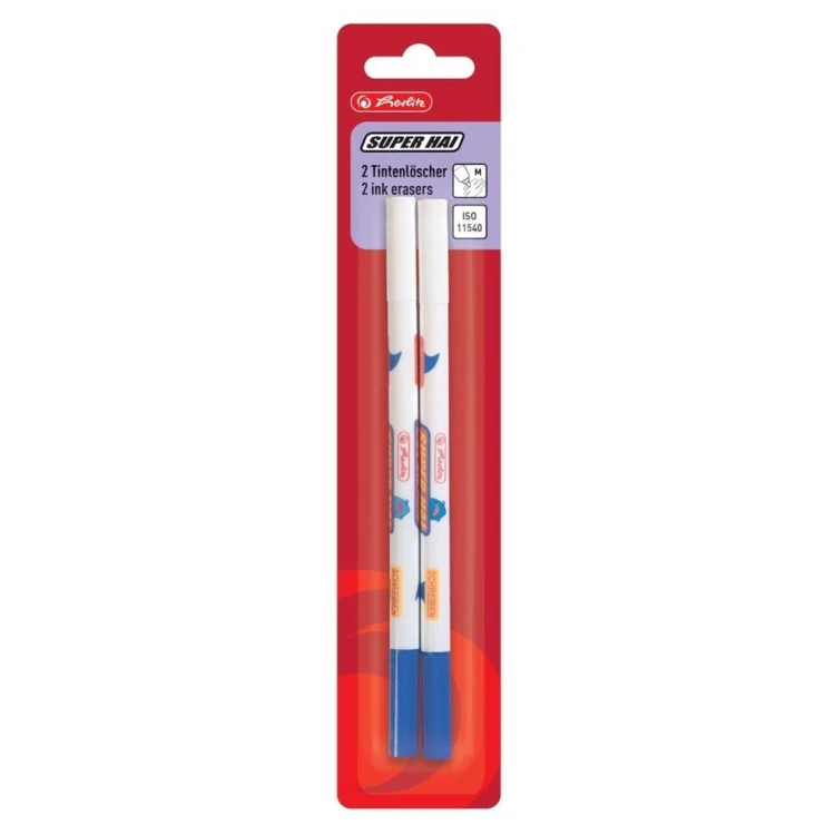Zmazywacz do atramentu M Super Hai 2szt, HERLITZ
