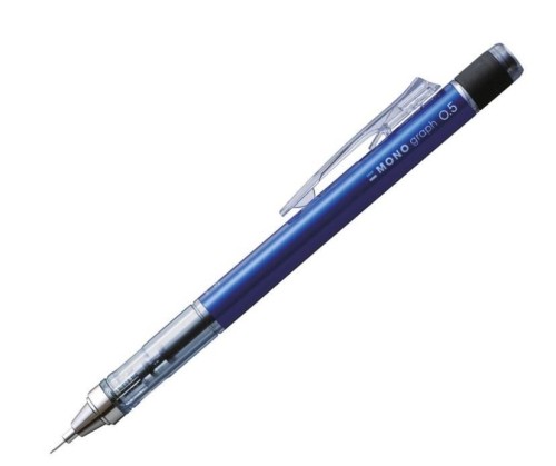 Ołówek automatyczny mono graph niebieski, Tombow