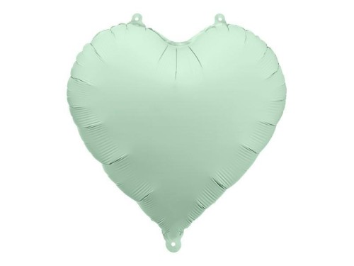 Balon foliowy Serce 45cm zieleń