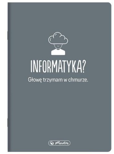 Zeszyt A5/60K kratka Informatyka (10szt), HERLITZ