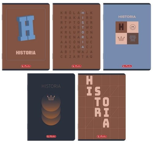 Zeszyt A5/60K kratka Historia (10szt) HERLITZ