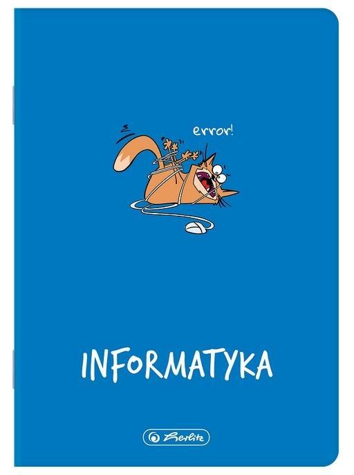 Zeszyt A5/60K kratka Informatyka (5szt) HERLITZ
