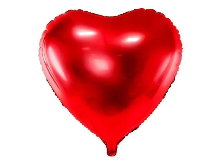 Balon foliowy Serce 61cm czerwony