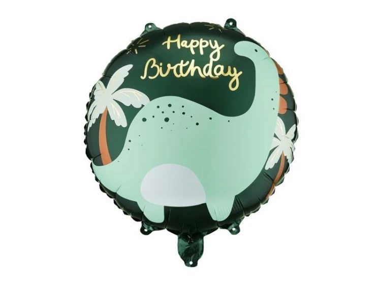 Balon foliowy pastylka Brontozaur 35x35cm