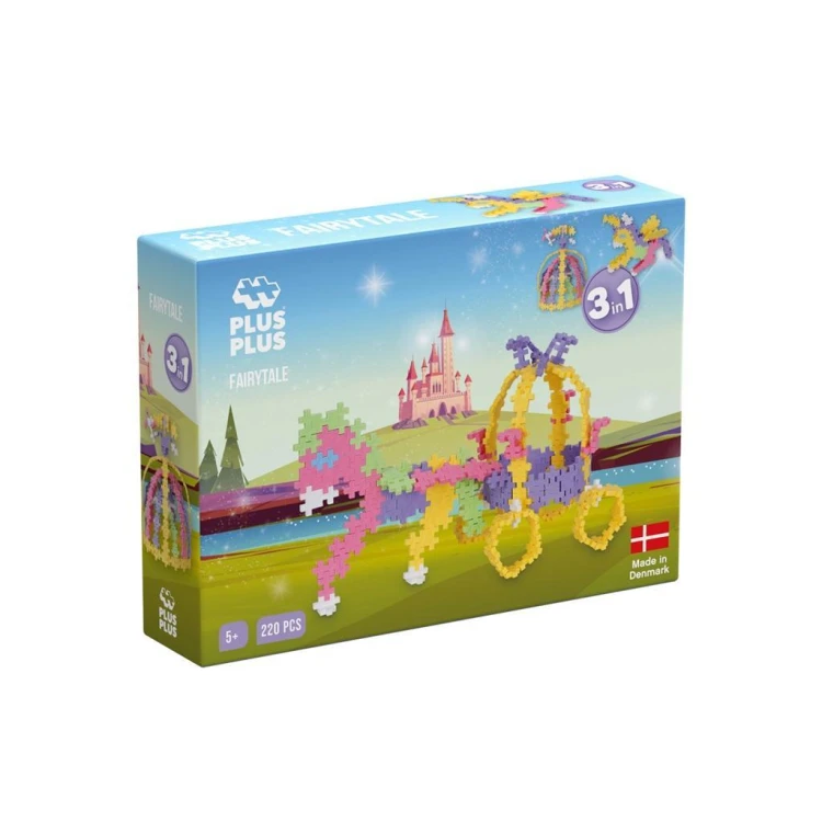 Klocki Plus-Plus Pastelowe 220el, Plus-Plus