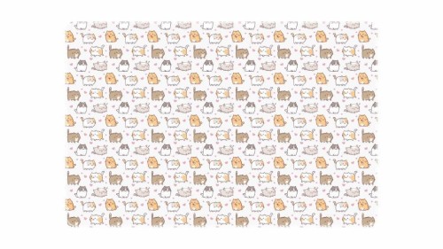 Podkład na biurko 58x38 kittens, Biurfol