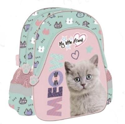 Plecak przedszkolny D1 Fluffy Kitty, ST-MAJEWSKI