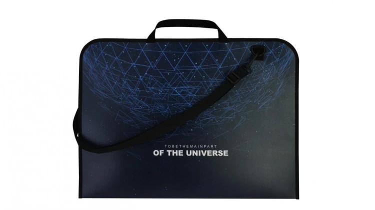 Teczka na rysunki A3 z nadrukiem universe, Biurfol
